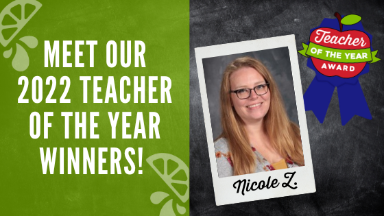 Meet Our Teachers of the Year: Nicole Z.